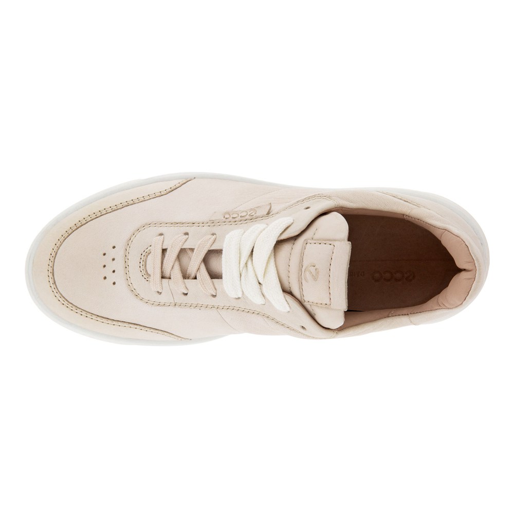 Tenis Mujer - ECCO Street Tray - Beige - WCX296840